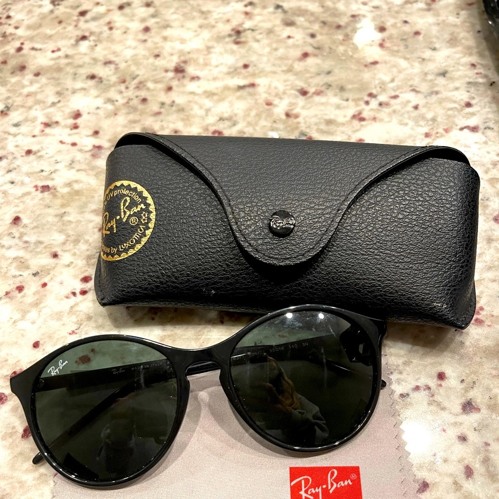 Ray bans all black!